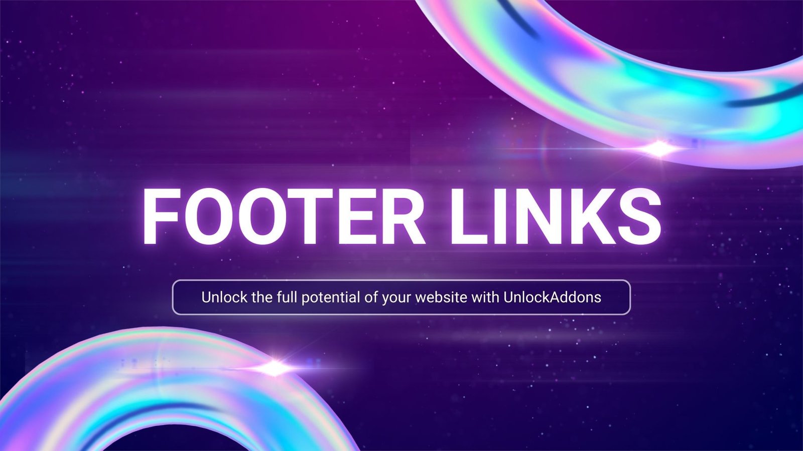 Footer Links