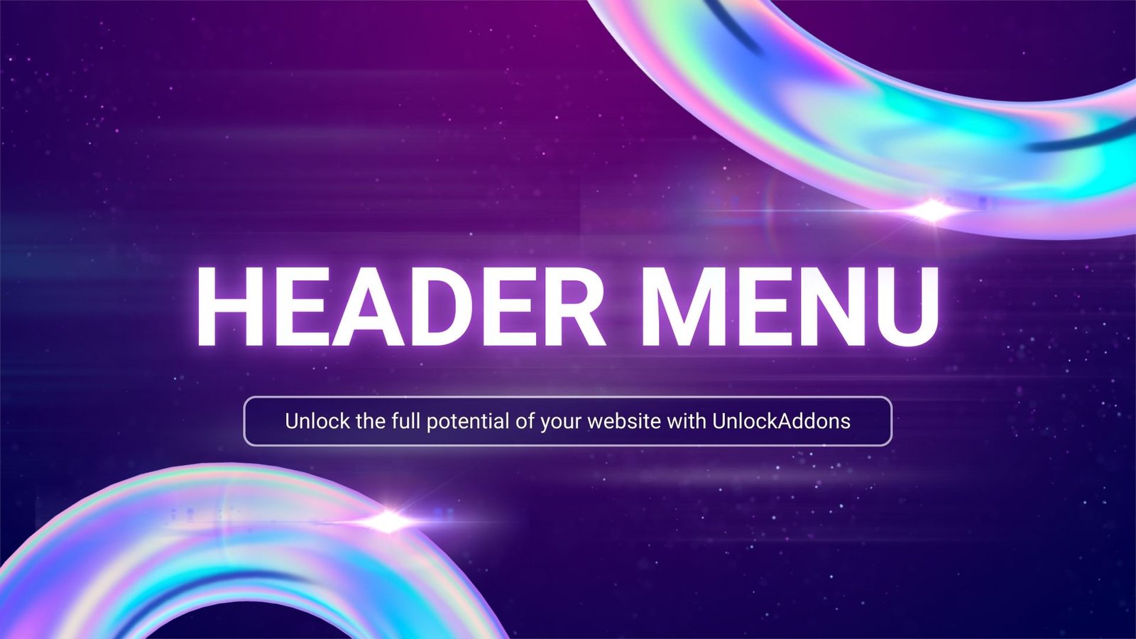 Header Menu