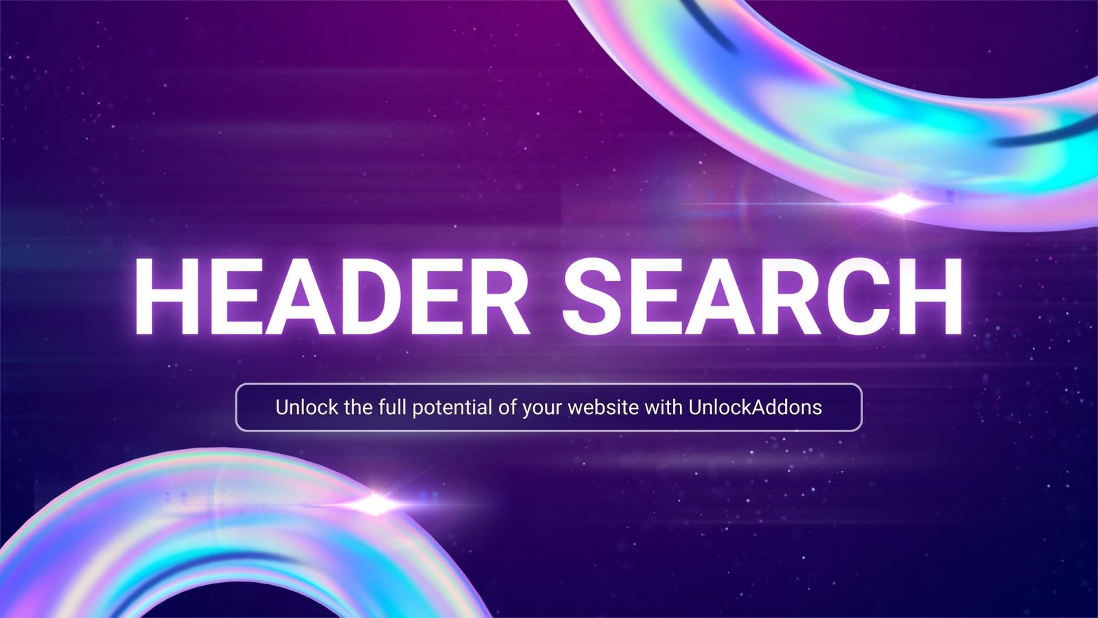 Header Search