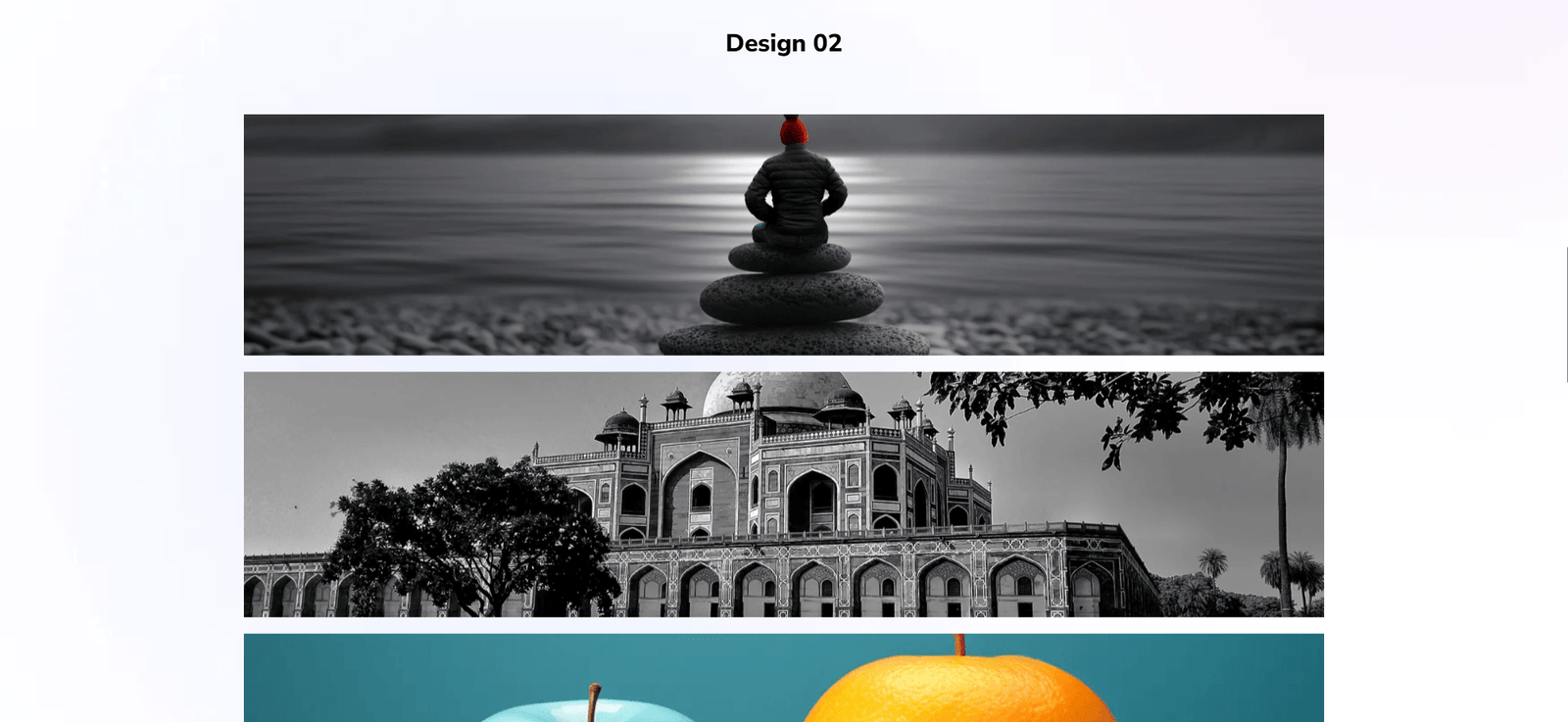image scroller widget