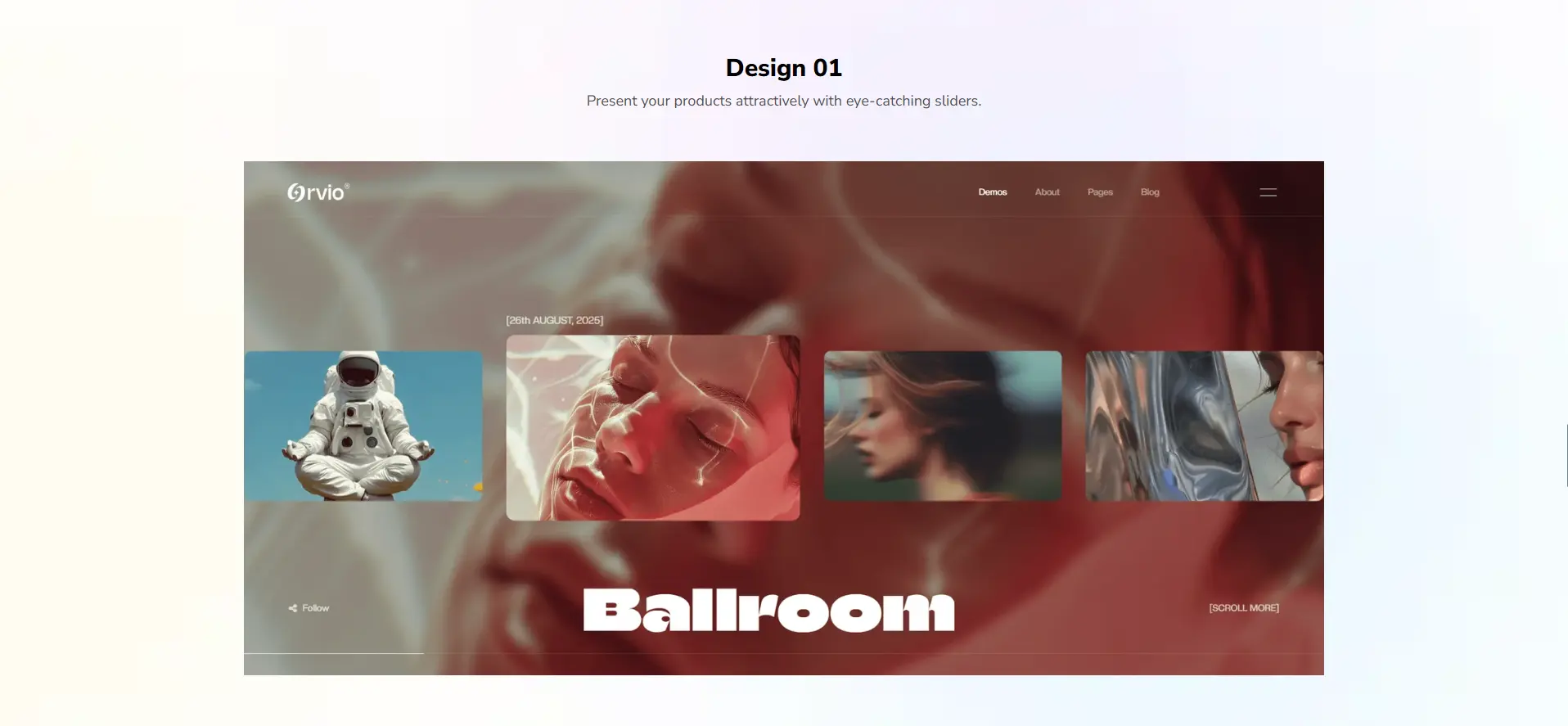 showcase slider widget