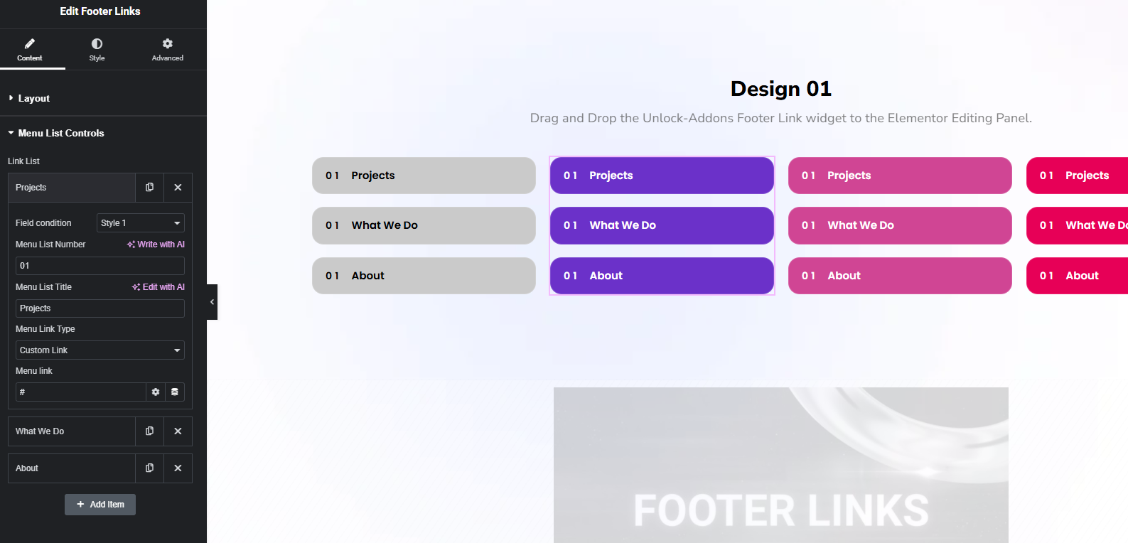 Footer Link