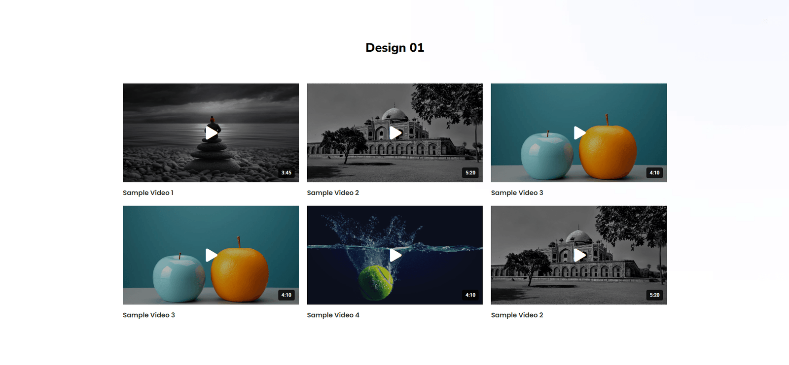 video gallery widget